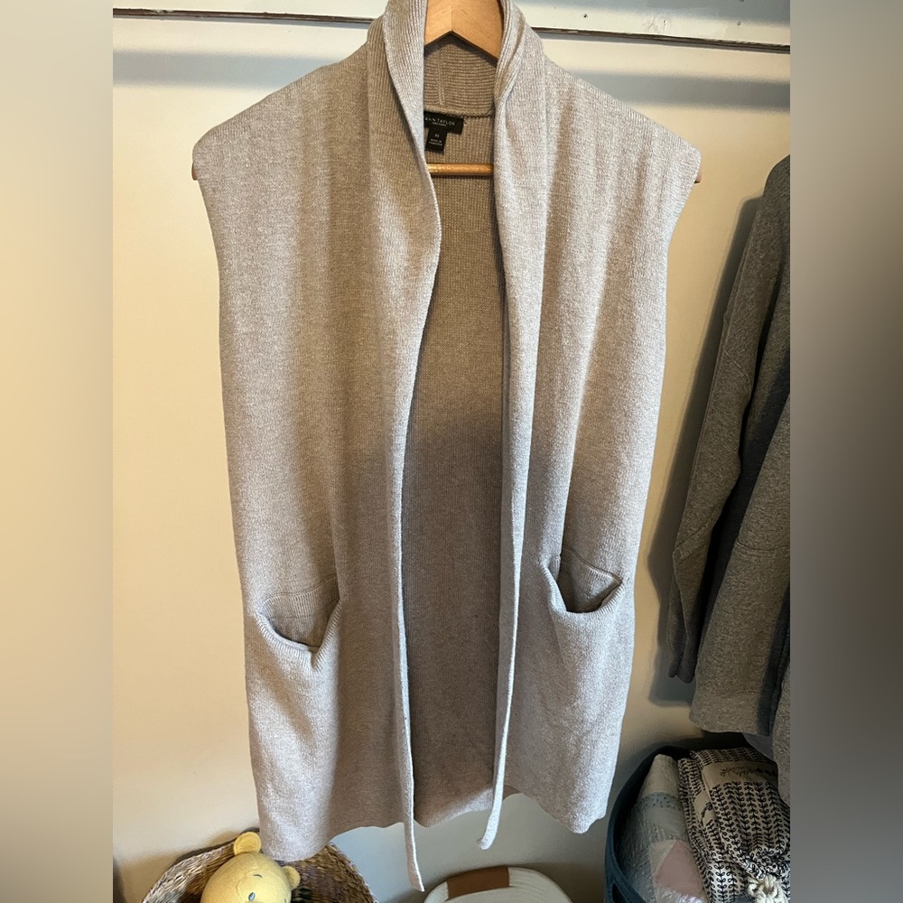 LOFT Open Front Cardigan